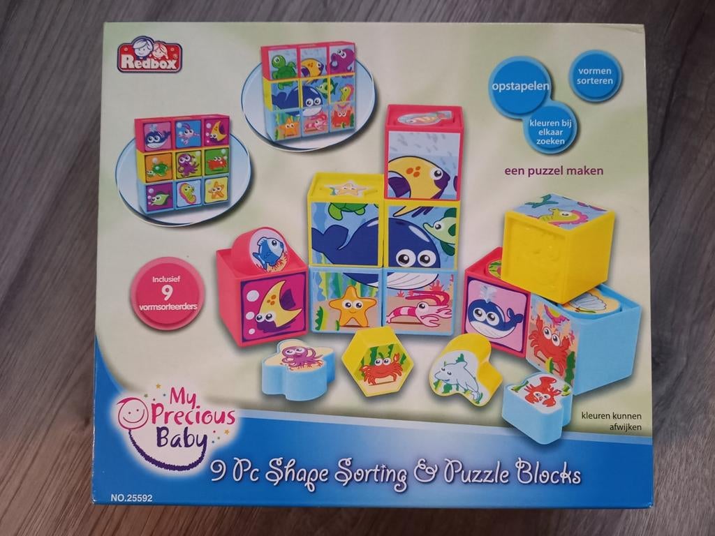 Nieuw! Redbox my precious baby puzzelblokken, Kinderen en Baby's, Speelgoed | Babyspeelgoed, Nieuw, Overige typen, Ophalen of Verzenden