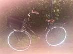 Sparta herenfiets met voordrager en krat, Ophalen, Sparta, Gebruikt, Velgrem