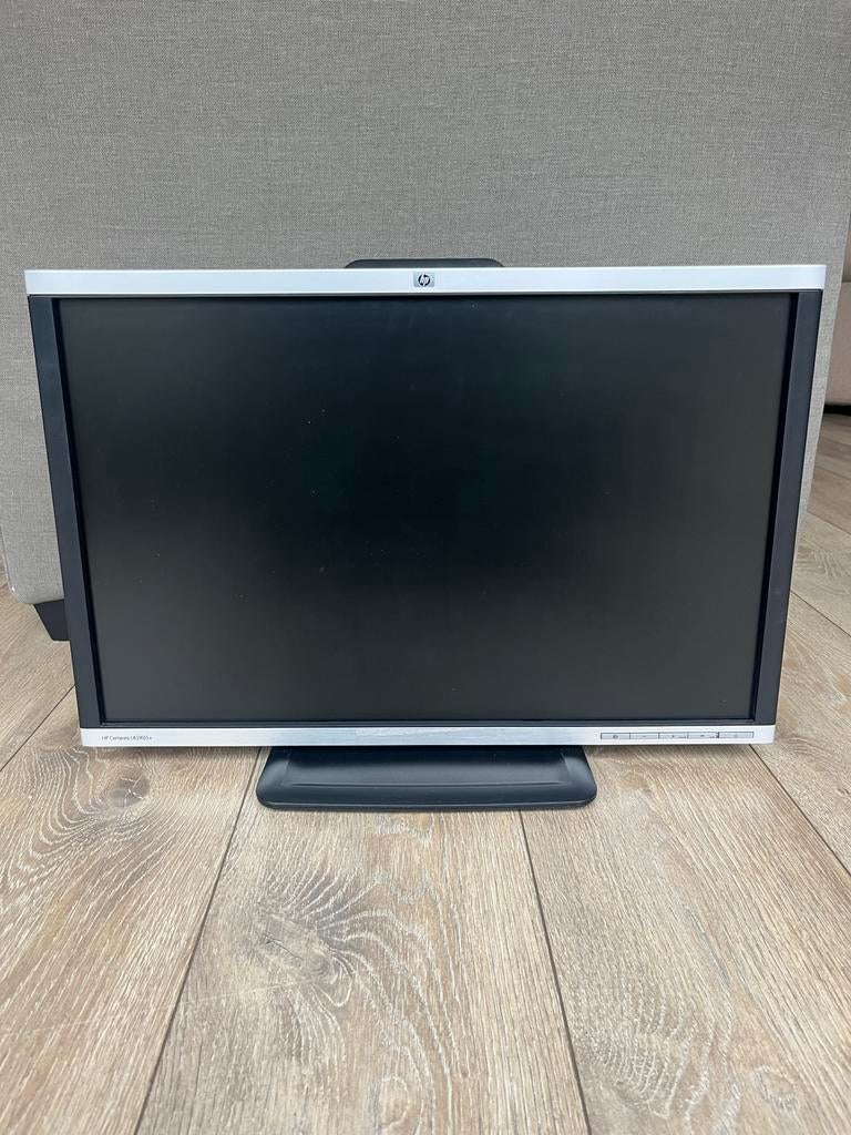 HP Compaq LA2405x 24 inch Full HD Monitor, Ophalen, Gebruikt, In hoogte verstelbaar, Full HD