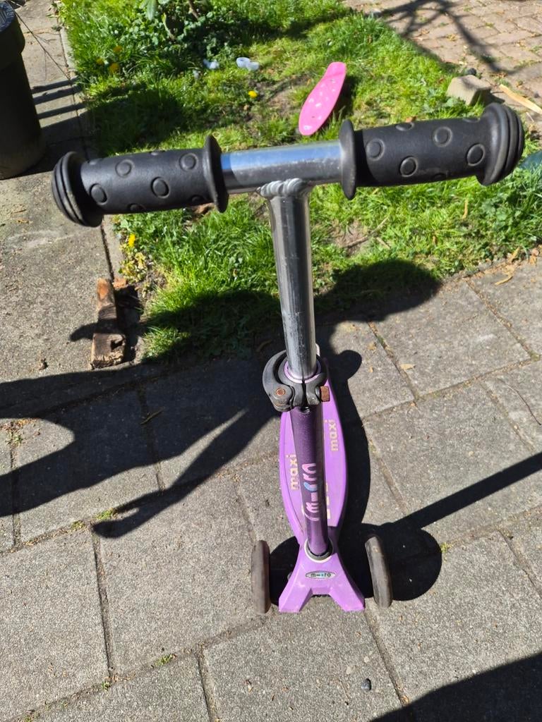 Micro step paars - Maxi, Fietsen en Brommers, Steps, Ophalen of Verzenden, Gebruikt, Gewone step, Micro