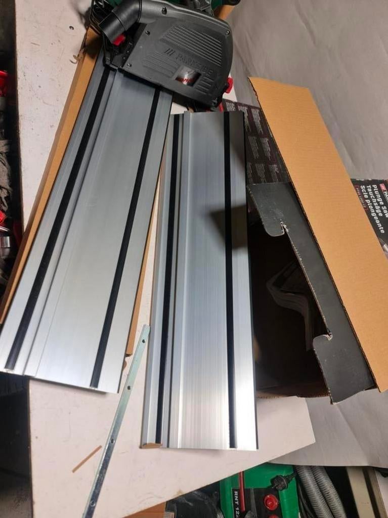 Parkside invalzaag incl 2 liniaal nieuw in doos, Nieuw, Ophalen of Verzenden, N.v.t, N.v.t