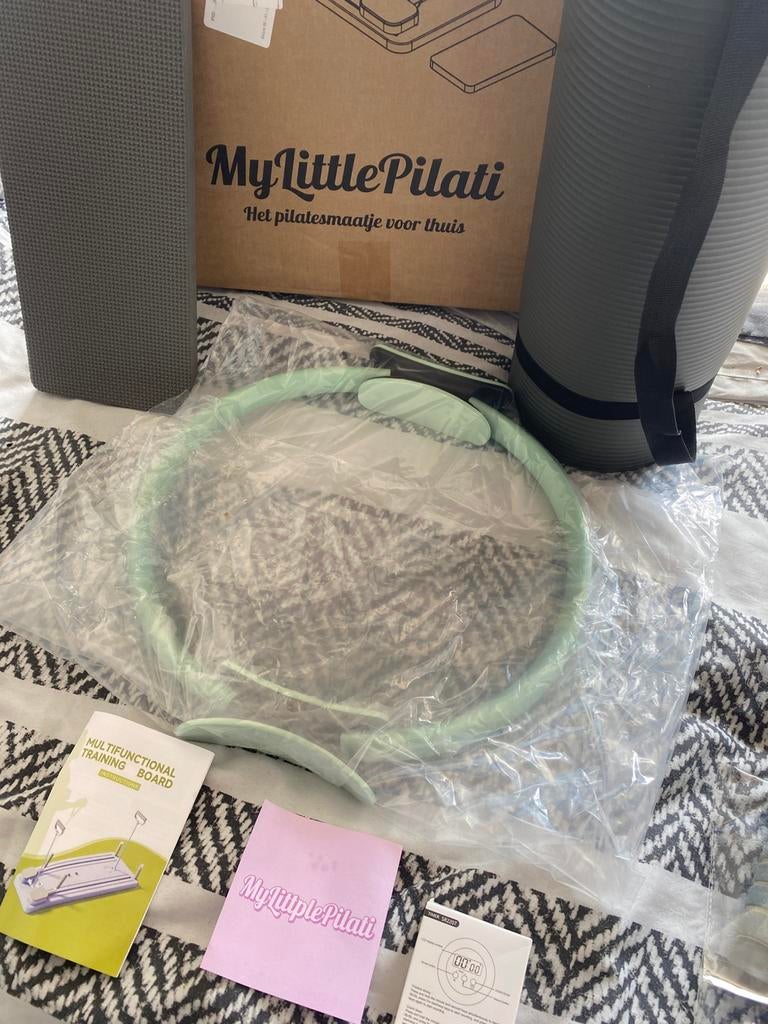 Pilates pakket, Sport en Fitness, Ophalen of Verzenden, Zo goed als nieuw