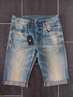 G-star Raw korte broek blue denim 3301 maat 28 gloednieuw!!!, Kleding | Heren, G-Star Raw, Blauw, Overige jeansmaten, Nieuw