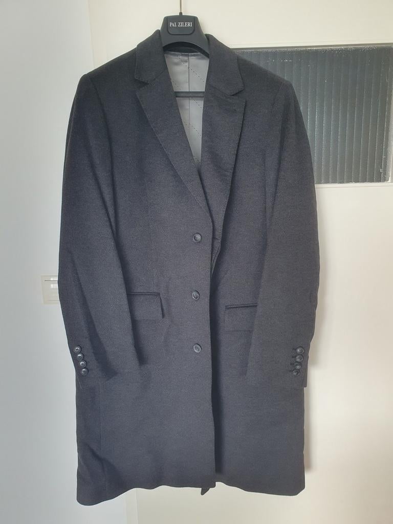 Hugo Boss jas, 100% cashmere, maat 56, Ophalen of Verzenden, Nieuw, Maat 56/58 (XL), Grijs