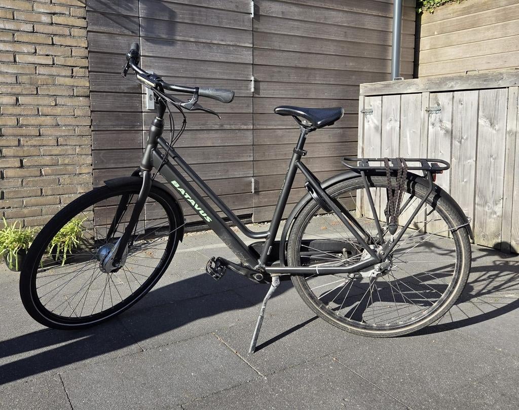 Batavus Fonq Damesfiets - 28 inch, 7 versnellingen, Zwart, Ophalen, Gebruikt, Batavus, Versnellingen