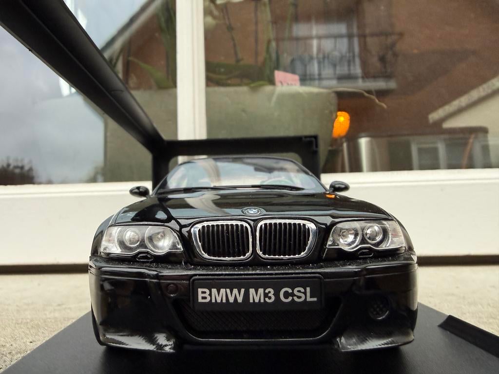 1:18 BMW E46 M3 CSL zwart 2003 Solido ref. S1806506, Solido, Auto, Solido, Nieuw