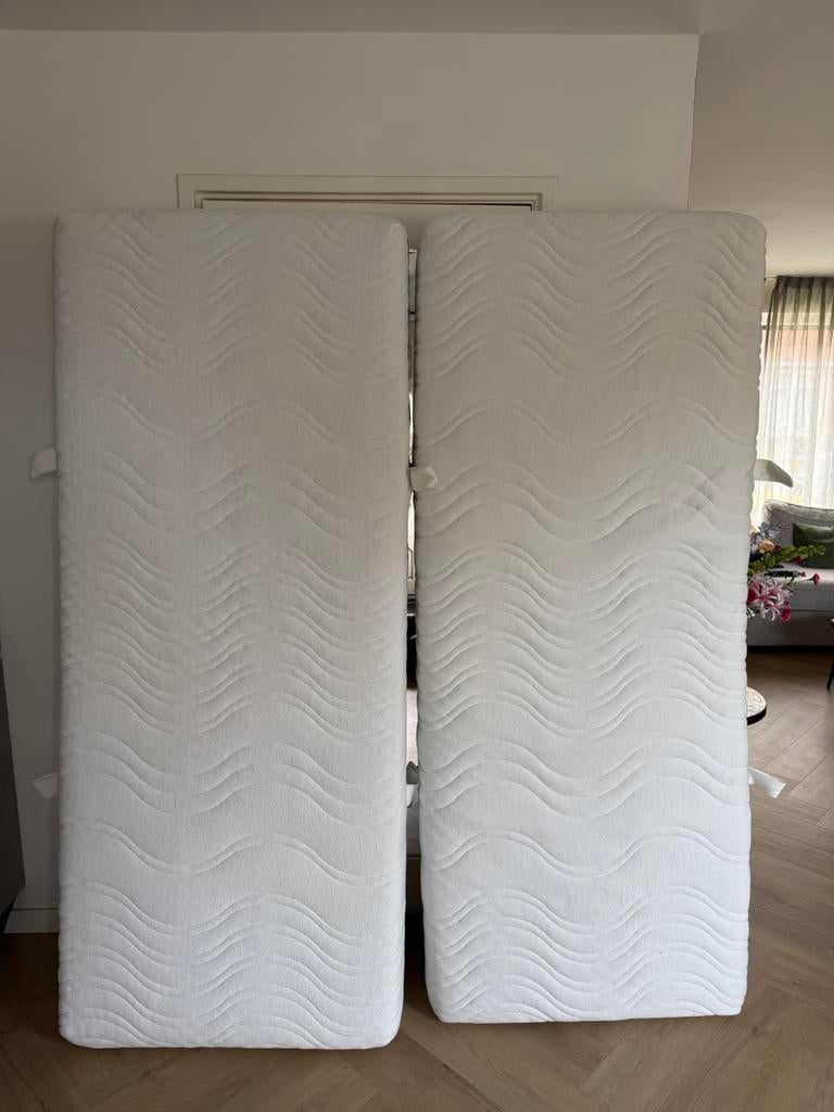 2 nette 80x200 cm matrassen Livarno, Ophalen, Zo goed als nieuw, Eenpersoons, 80 cm