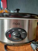 Moa slowcooker 3 liter, Ophalen, Vaatwasmachinebestendig, Zo goed als nieuw