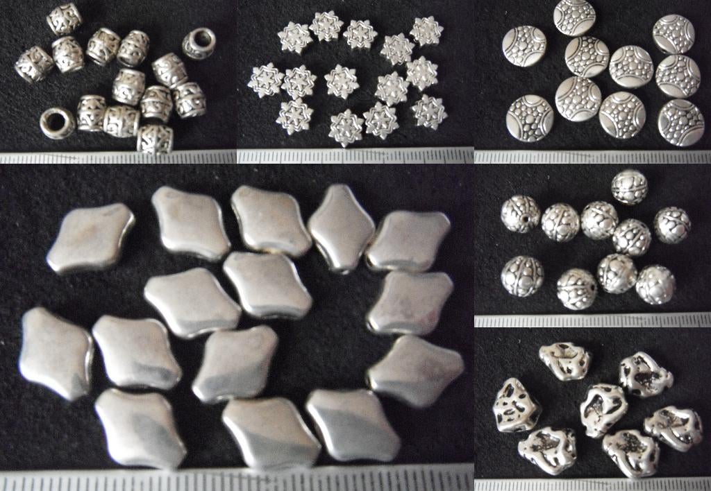 setjes metalen kralen voor 0,50 -3, Hobby en Vrije tijd, Kralen en Sieraden maken, Ophalen of Verzenden, Nieuw, Kraal