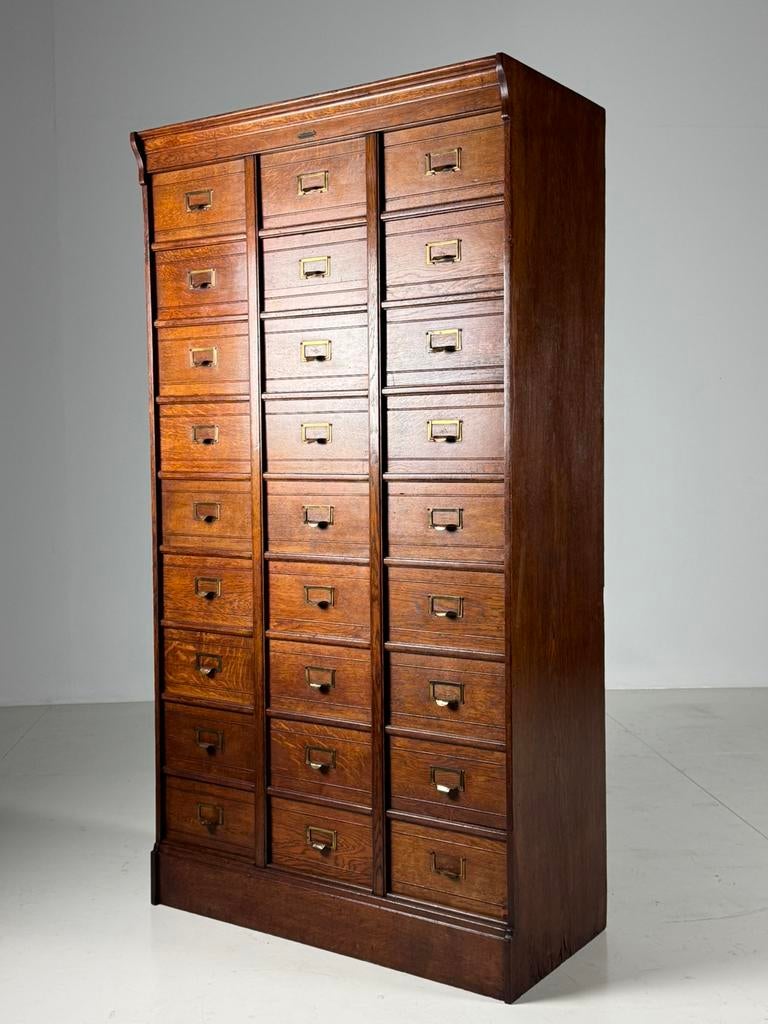 Ladekast kleppenkast eiken antiek