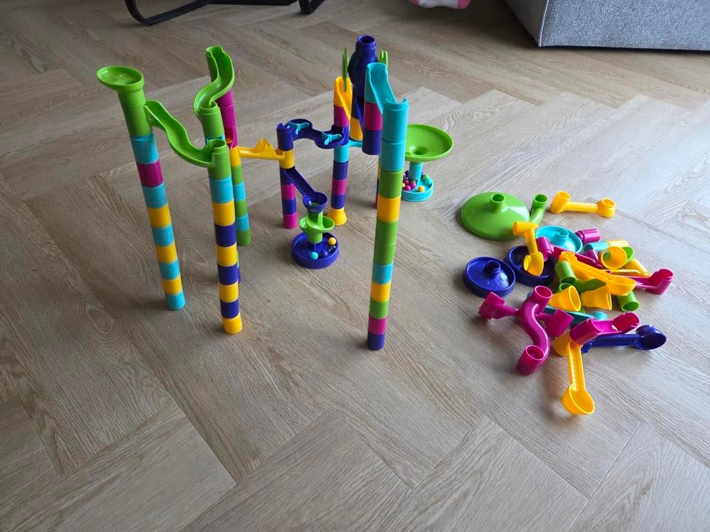 Knikkerbaan van Redbox - Kleurrijk en Compleet, Ophalen of Verzenden, Gebruikt, Overige merken