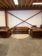 Chesterfield bankstel bank set 3 1 1 zits Delbrook Z.G.A.N., Ophalen of Verzenden