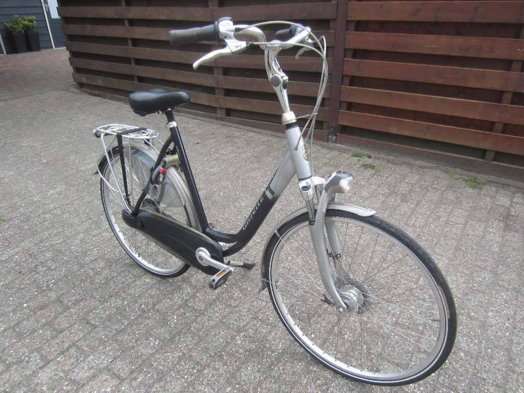 gazelle saphir goldline damesfiets z.g.o.h, Fietsen en Brommers, Fietsen | Dames | Damesfietsen, Ophalen, Versnellingen, Gazelle