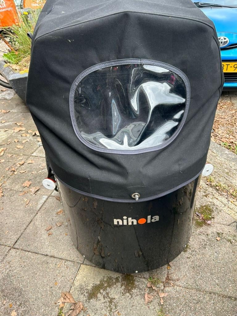 Nihola 4.0 Bakfiets met 30% korting, Fietsen en Brommers, Overige merken, 4 kinderen of meer, Huif, Nieuw