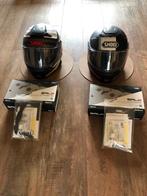 2X Shoei Neotec II met intercom Sena SRL2, Ophalen, M, Systeemhelm, Dames