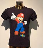 Super Mario T-shirt - Zwart - Maat M, Zwart, Nieuw, Korte mouw, Ophalen