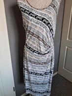 Jurk Bloomings kleur : Wit beige zwart Maat : L, Overige kleuren, Maat 42/44 (L), Ophalen of Verzenden, Zo goed als nieuw