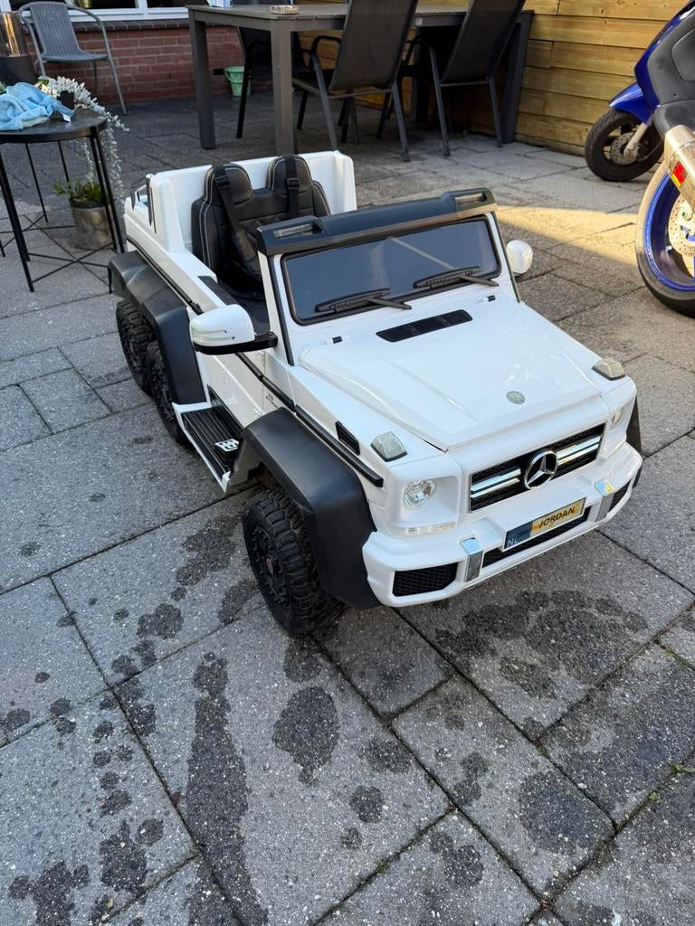 Kinder auto Mercedes G63 6x6, Ophalen of Verzenden, Zo goed als nieuw