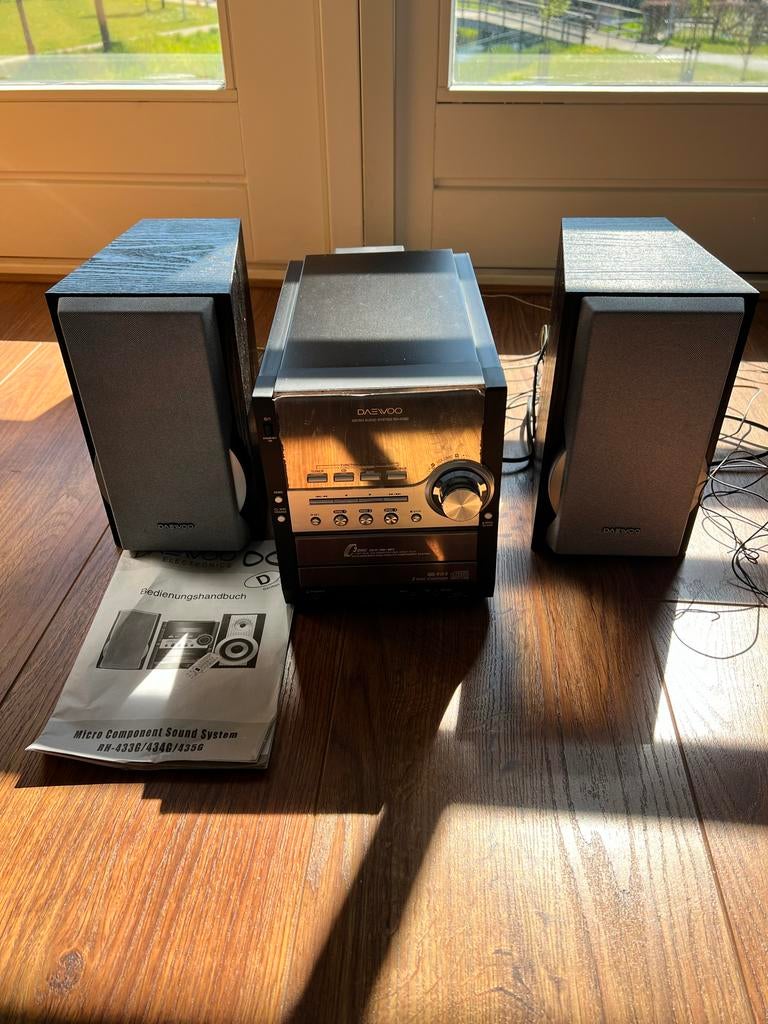 Daewoo Micro Component Sound System met CD en Radio, Audio, Tv en Foto, Stereo-sets, Gebruikt, Microset, Cd-speler, Ophalen