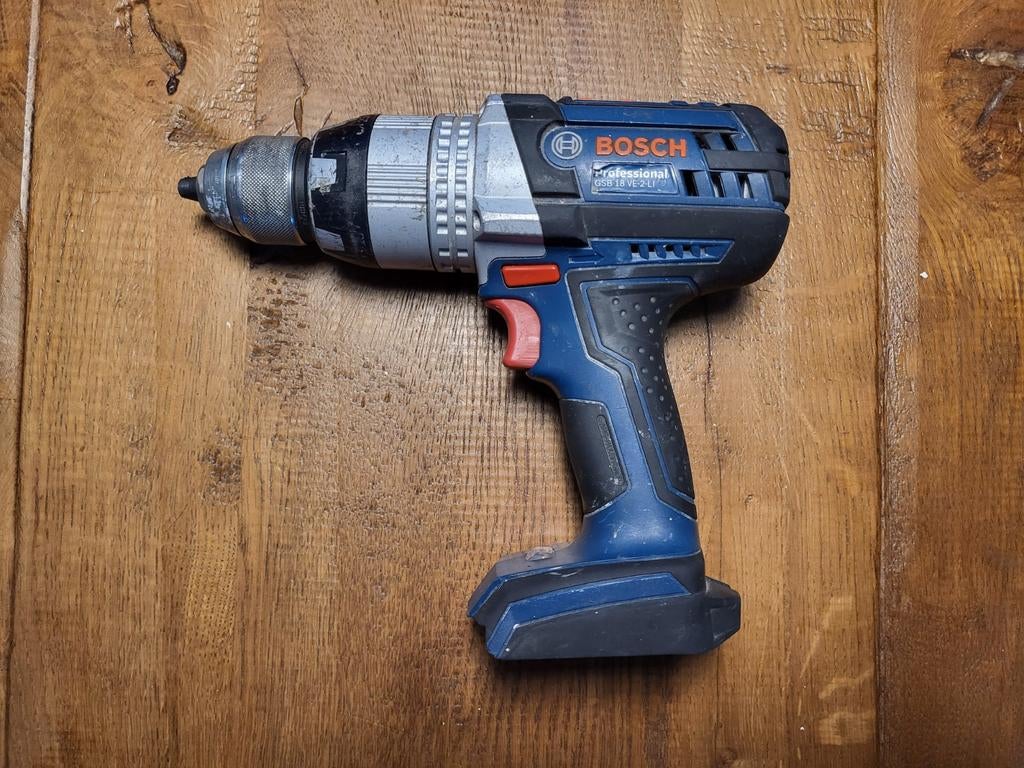 Bosch Professional GSB 18 VE-2-LI Accu Klopboormachine, Doe-het-zelf en Verbouw, Gebruikt, Ophalen of Verzenden, Boor- en Schroefmachine