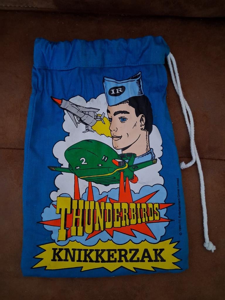 Vintage Thunderbirds Knikkerzak (1993) – NIEUWSTAAT – ITC, Ophalen of Verzenden, Zo goed als nieuw