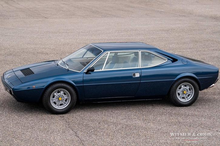 Ferrari Dino GT 4 3ltr Blu Sera (bj 1976), Auto's, Ferrari, Bedrijf, Te koop, Overige modellen, Metallic lak, Benzine, Coupé, Handgeschakeld
