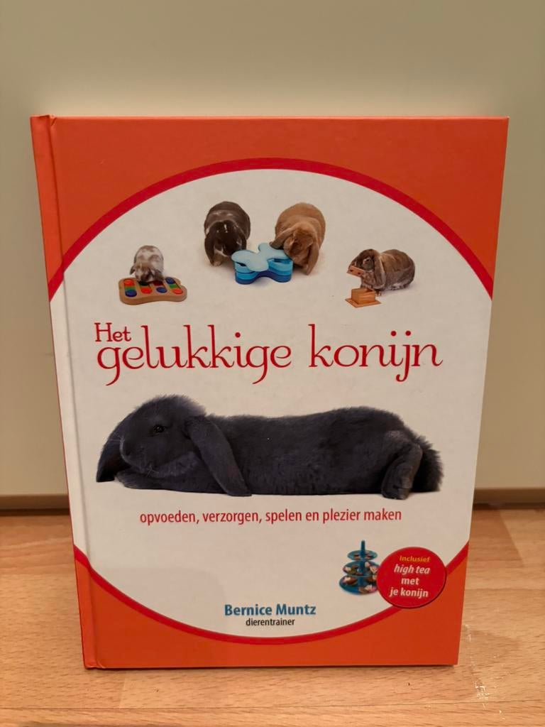 Het gelukkige konijn bernice muntz, Ophalen of Verzenden, Zo goed als nieuw, Konijnen of Knaagdieren