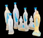 Maria Lourdes Beeldjes - Partij van 5 Stuks, Ophalen of Verzenden, Gebruikt, Beeld(je), Christendom | Katholiek