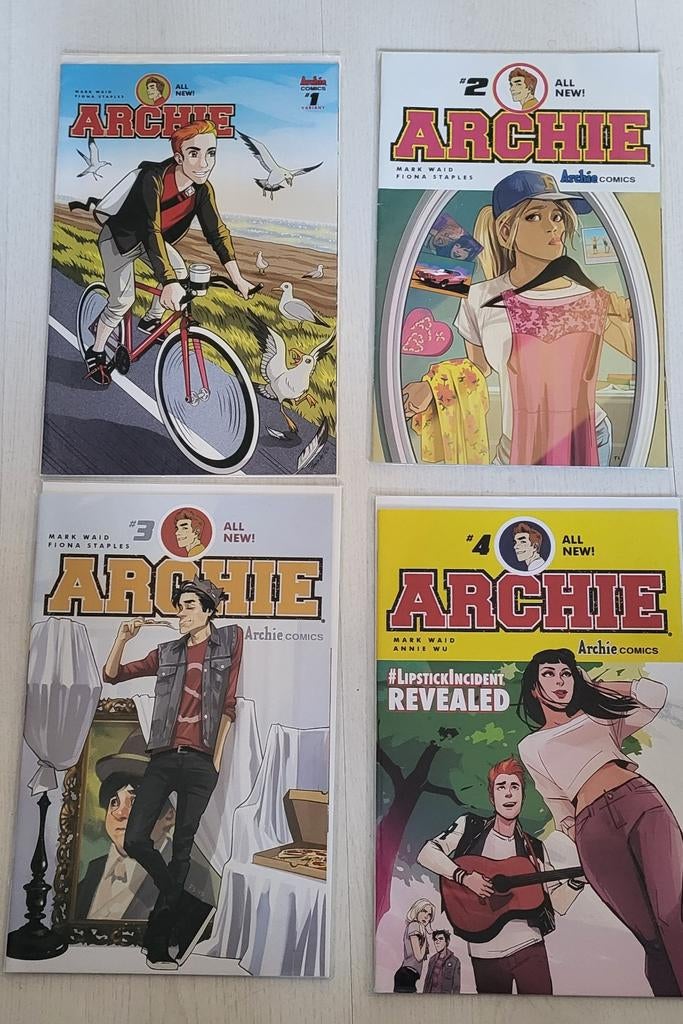 Archie Comics #1, #2, #3, #4, Meerdere comics, Ophalen, Gelezen, Amerika
