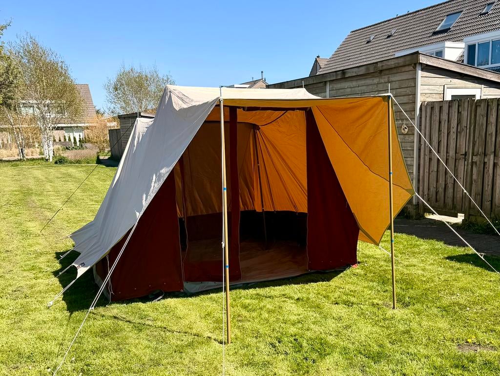 Tent - De Waard Papegaaiduiker, Caravans en Kamperen, Tenten, Ophalen, Zo goed als nieuw