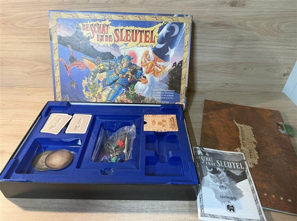 de schat en de sleutel - s6598, Verzenden, Zo goed als nieuw