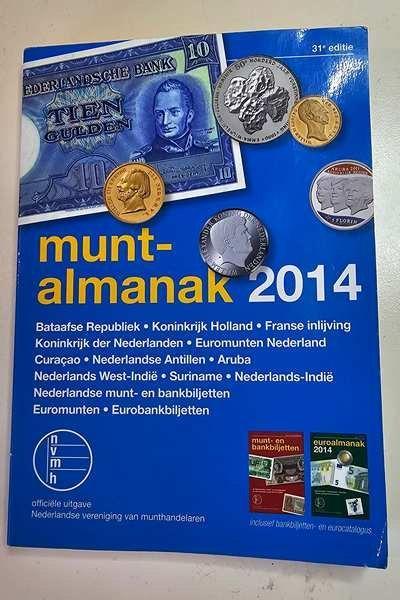 Muntalmanak 2014 munt-almanak munt almanak, Postzegels en Munten, Munten en Bankbiljetten | Toebehoren, Boek of Naslagwerk, Ophalen of Verzenden