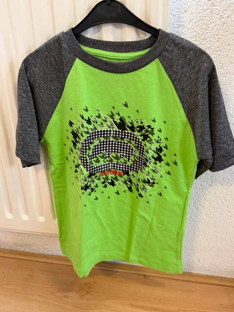 Groen Ecko Unltd T-shirt – maat 7, Kinderen en Baby's, Kinderkleding | Maat 122, Ophalen of Verzenden, Zo goed als nieuw, Jongen
