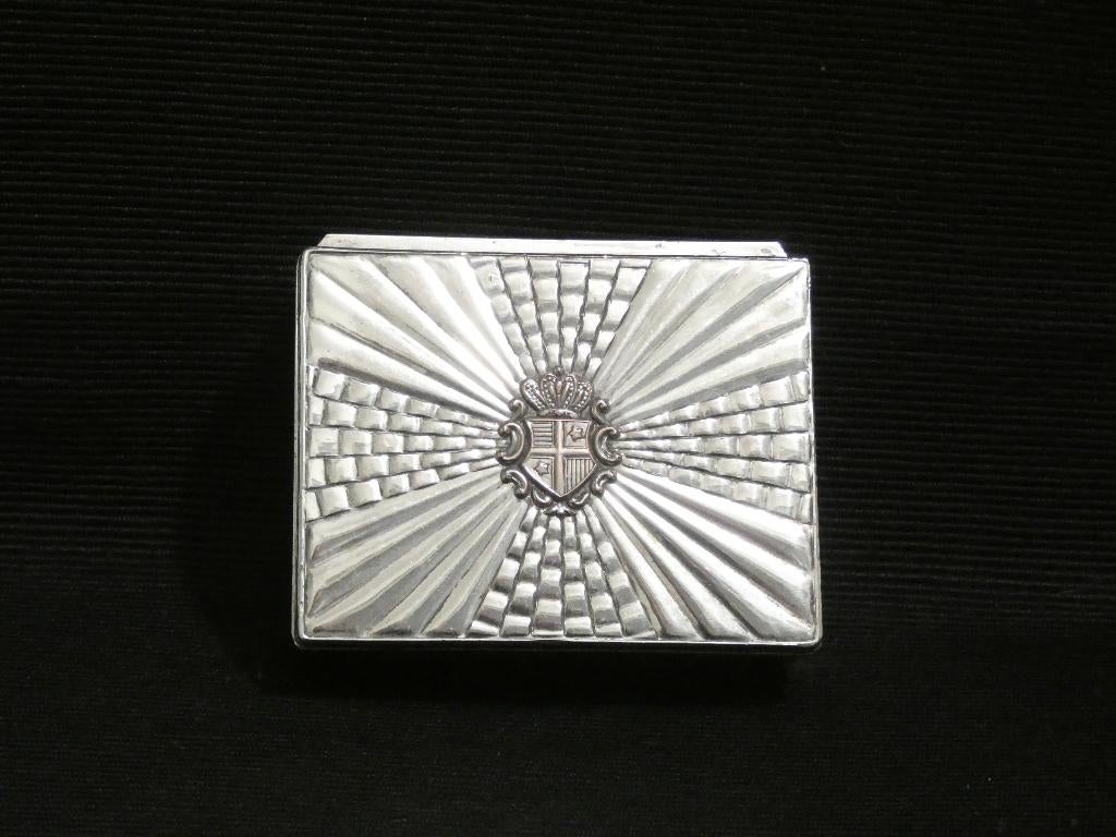 Silver plated doosje-box-kistje Yamatogumi Japan [428], Ophalen