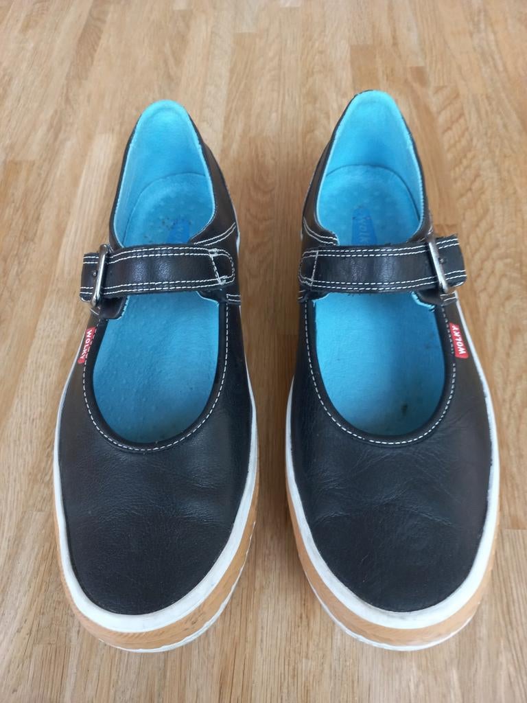 Wolky sandalen, Wolky, Blauw, Zo goed als nieuw, Sandalen of Muiltjes