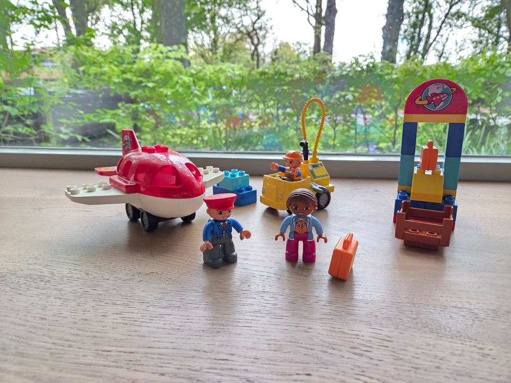 Duplo Vliegveld set 10590 - compleet, Gebruikt, Compleet, Ophalen of Verzenden, Duplo