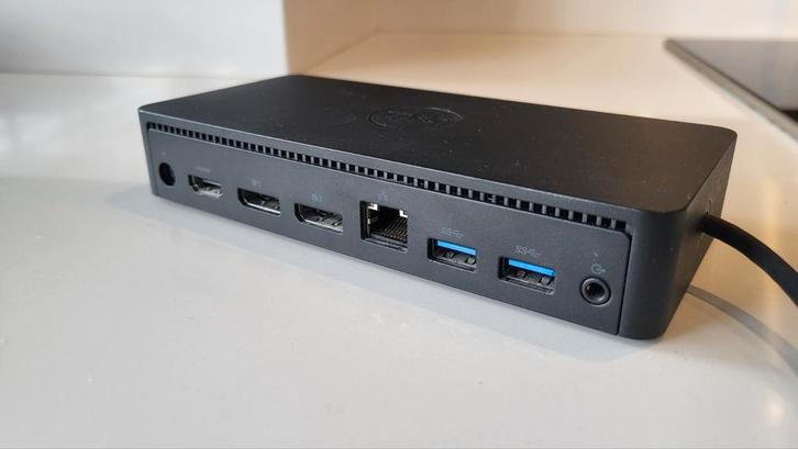 Dell D6000 Universeel Docking Station met Voedingsadapter, Computers en Software, Dockingstations, Gebruikt, Docking station, Laptop