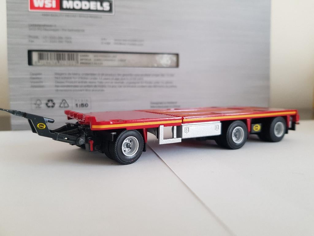 JUMBO WSI AANHANGER, Hobby en Vrije tijd, Modelauto's | 1:50, Ophalen of Verzenden, Nieuw, Bus of Vrachtwagen, Wsi