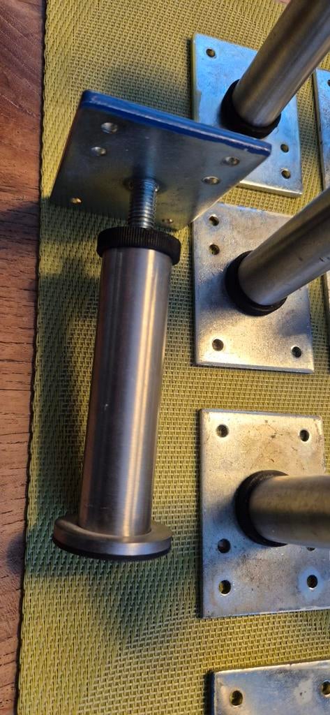 13x IKEA Capita Kastpoten - Verstelbaar (art.nr. 18612), Ophalen of Verzenden, Gebruikt