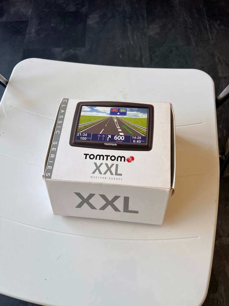 TomTom XXL Classic Series Western Europe navigatiesysteem, Auto diversen, Autonavigatie, Gebruikt, Ophalen of Verzenden