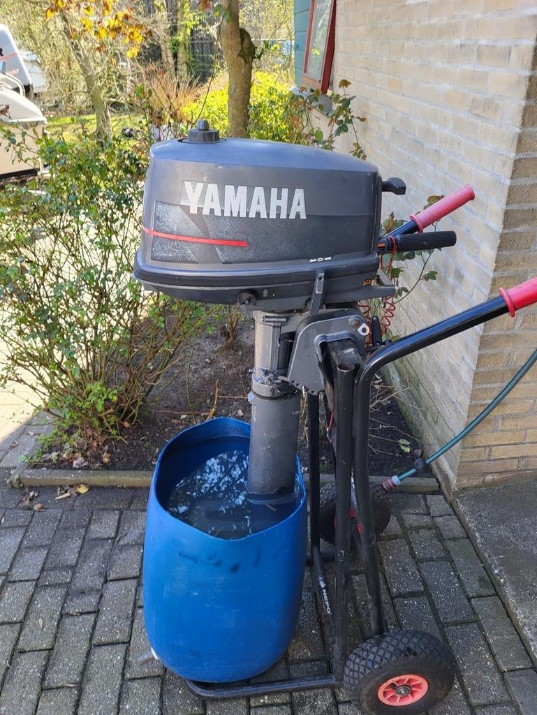 Yamaha 4 pk 2-takt buitenboordmotor, Ophalen, Zo goed als nieuw