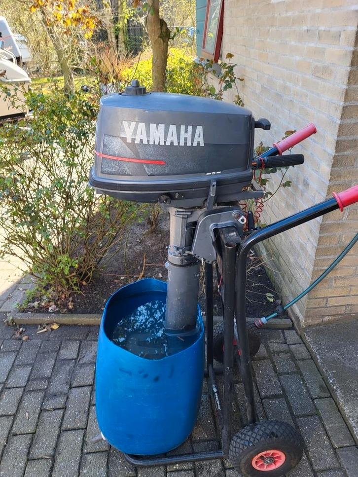 Yamaha 4 pk 2-takt buitenboordmotor, Hobby en Vrije tijd, Overige Hobby en Vrije tijd, Zo goed als nieuw, Ophalen