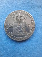 Zilveren 2½ Gulden Willem II uit 1848 - Zeer Mooi, Ophalen
