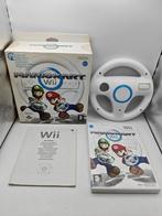 Mario Kart Wii + Wheel en bigbox, Spelcomputers en Games, Games | Nintendo Wii, Nintendo, Gebruikt, Eén computer, Racen en Vliegen