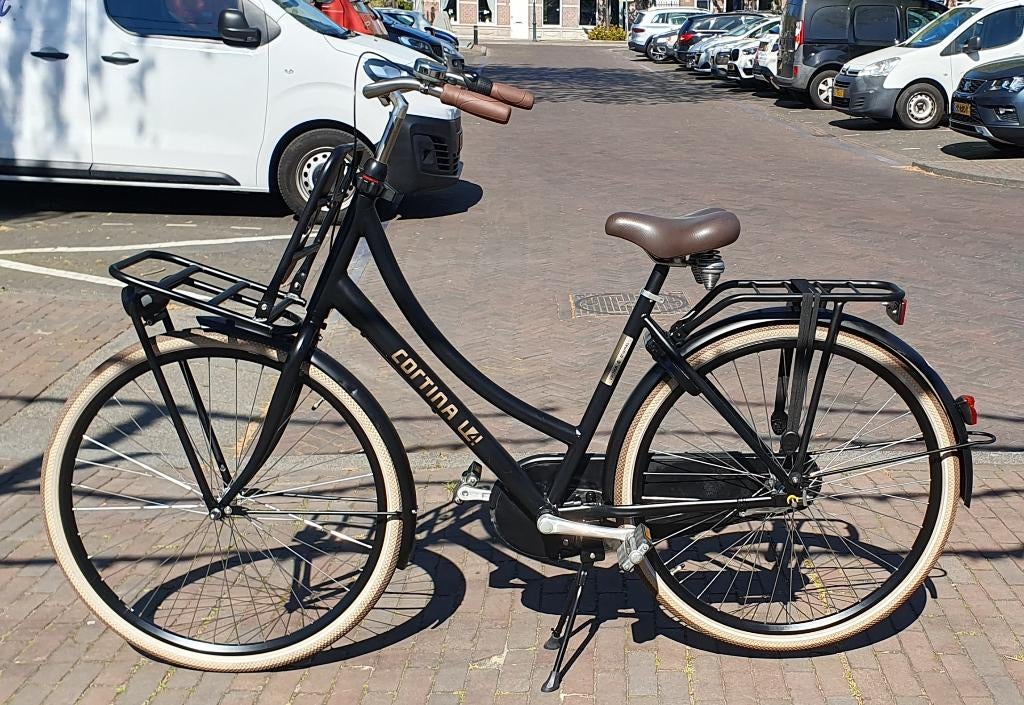 Cortina U4, Fietsen en Brommers, Fietsen | Meisjes, Terugtraprem, Cortina U4 transportfiets, Versnellingen, Zo goed als nieuw