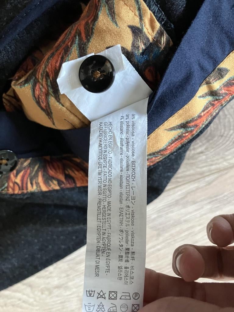 Heren pantalon stip, Zara Man, maat 40 (M), Zara, Maat 48/50 (M), Ophalen of Verzenden, Zo goed als nieuw