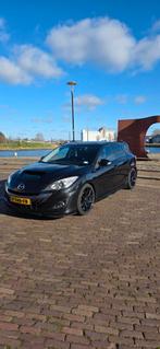 Mazda mps 3, Auto's, Mazda, Zwart, 4 cilinders, Leder en Stof, 10 km/l