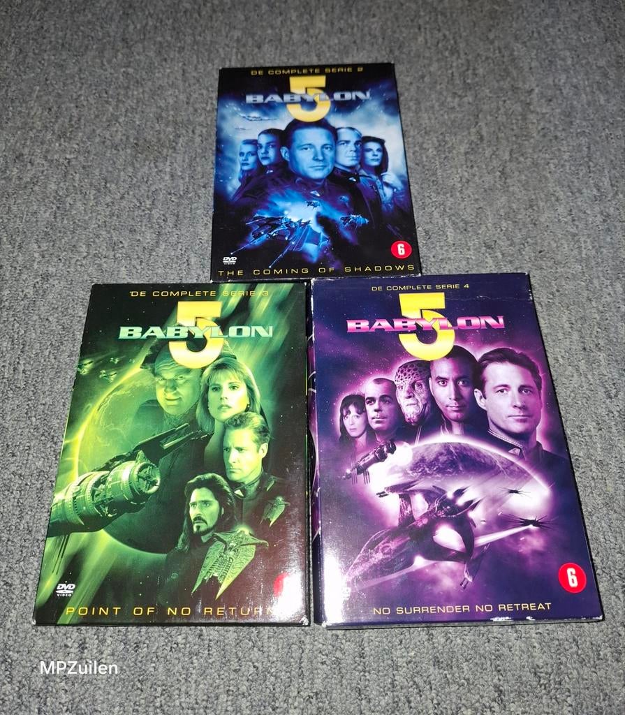 Babylon 5 .. seizoen 2,3,4, Cd's en Dvd's, Boxset, Science Fiction en Fantasy, Ophalen of Verzenden, Zo goed als nieuw