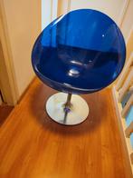 Mooie stoel blauw, Huis en Inrichting, Stoelen, Ophalen of Verzenden, Zo goed als nieuw, Blauw, Eén
