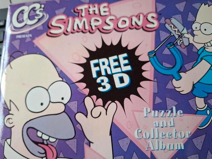 The Simpsons 3D Puzzle en Verzamelalbum, Verzamelen, Speelgoed, Zo goed als nieuw, Verzenden
